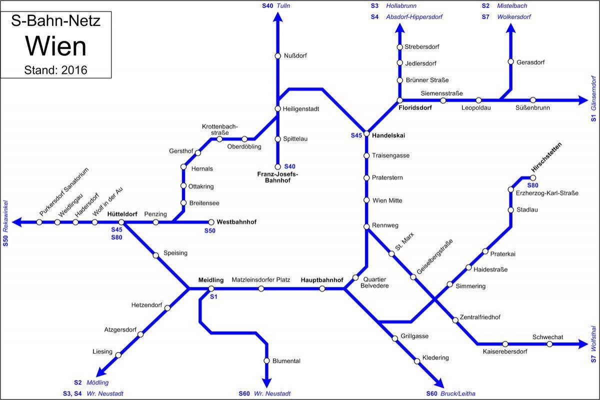 Mapa Beču s7