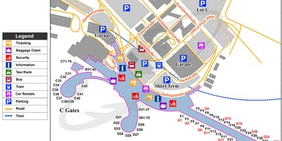 Mapa Beču aerodrom odredište